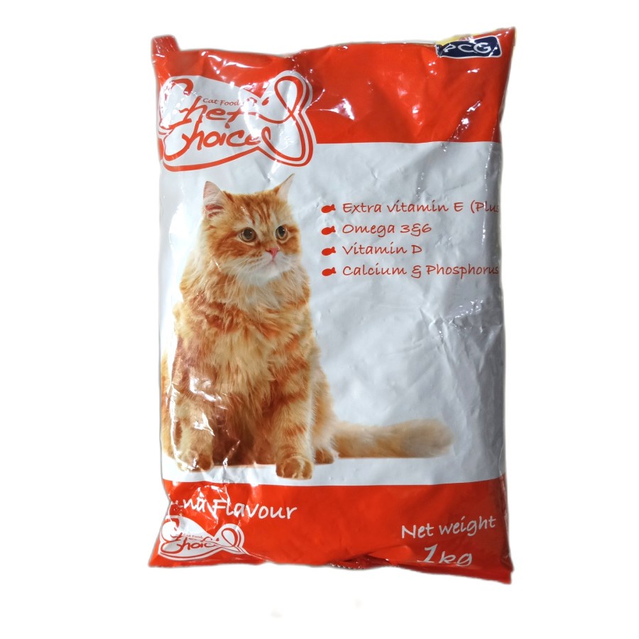 Chef Choice Adult Tuna Dry food Makanan Kucing Dewasa 1kg