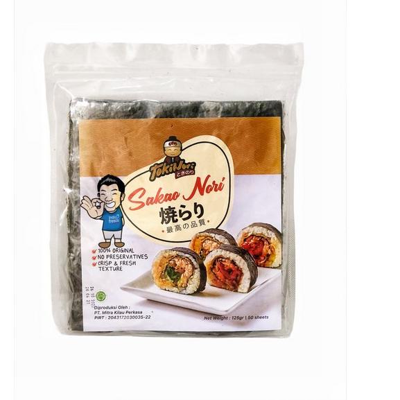 

✹ Sakao Yaki Sushi Nori- Roasted Seaweed- Rumput Laut 50 lembar ➣
