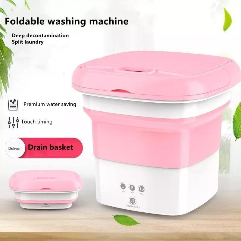 Mesin Cuci Mini Lipat Portable Foldable Washing Machine - Cocok buat anak kos, apartement, travelling