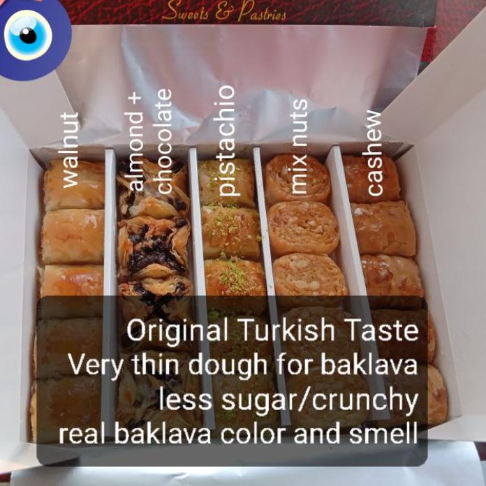 

❉ Damascus Baklava Turki Premium Kemasan Baru ֍