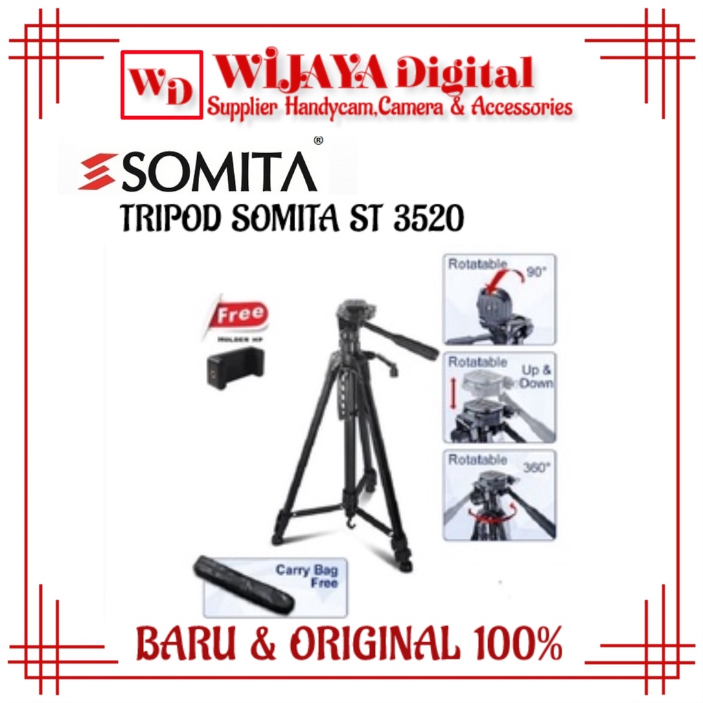 Tripod Somita ST 3520 Free Holder Hp