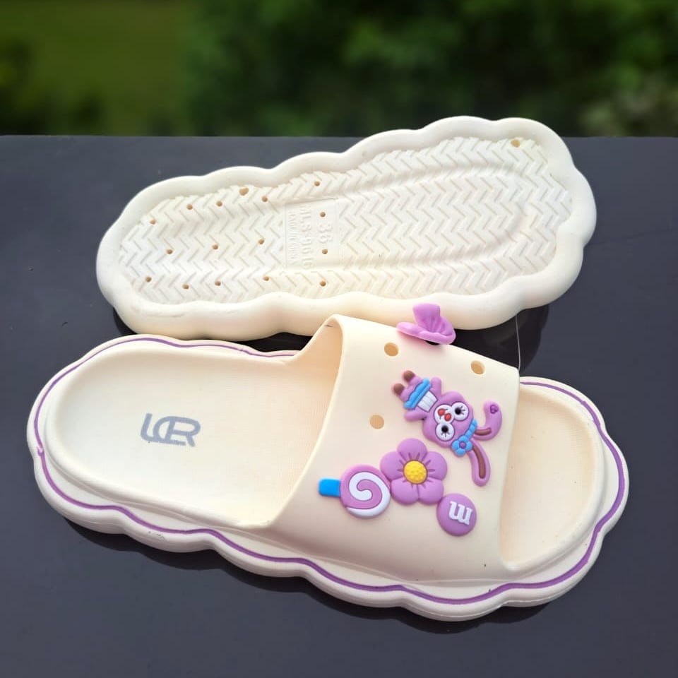 TOKO ERS Sandal Jelly Wanita LDR01 Import Motif Karakter