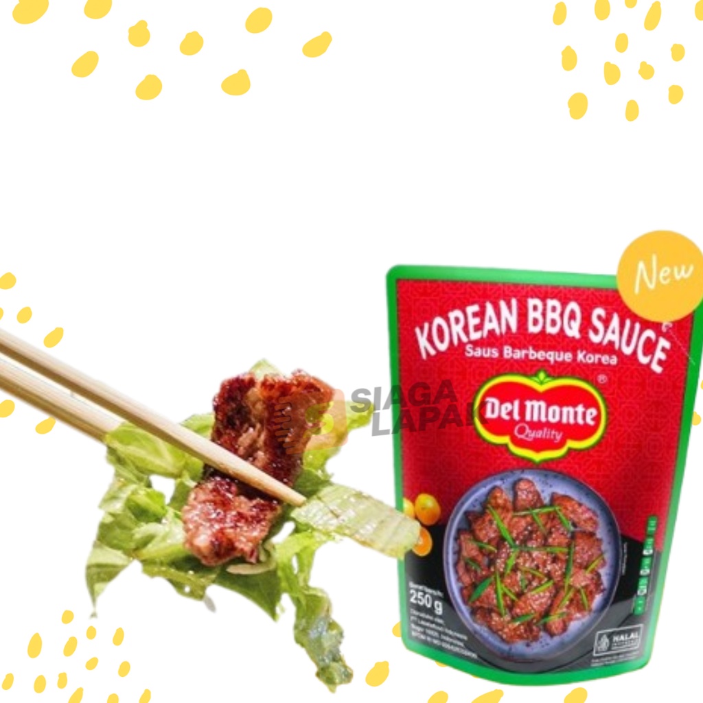 Saus Korean Barbeque Sauce Del Monte 250gr