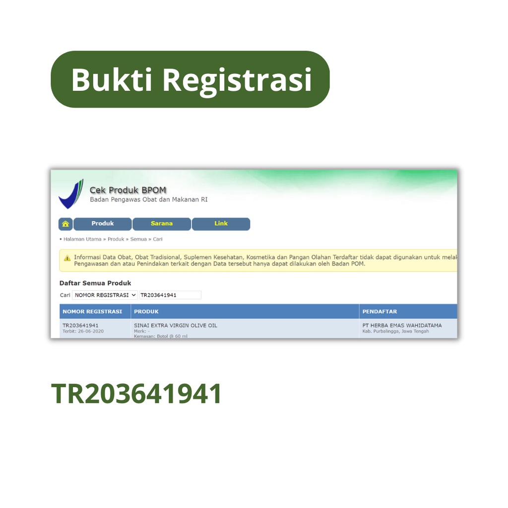 AD HNI Minyak Zaitun Extra Virgin Olive Oil