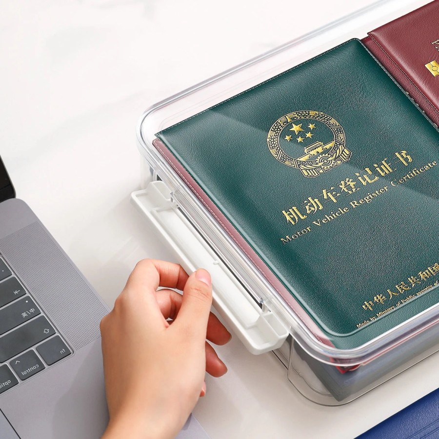 Box File Office Kotak Penyimpanan Berkas Dan Map File Organizer