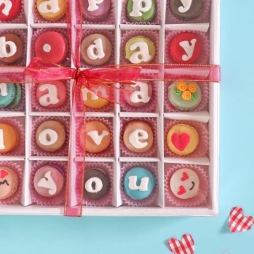 

♜ BABY MACARON GIFT 25PCS, HADIAH UNIK MACARON ➢
