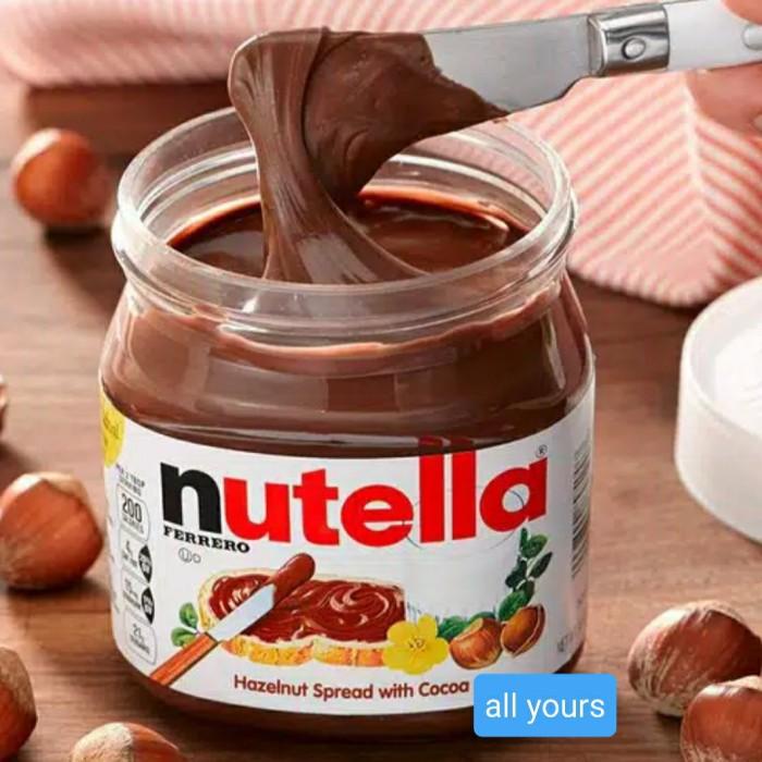 

NUTELLA HAZELNUT SPREAD WITH COCOA SELAI COKLAT IMPORT 680 G