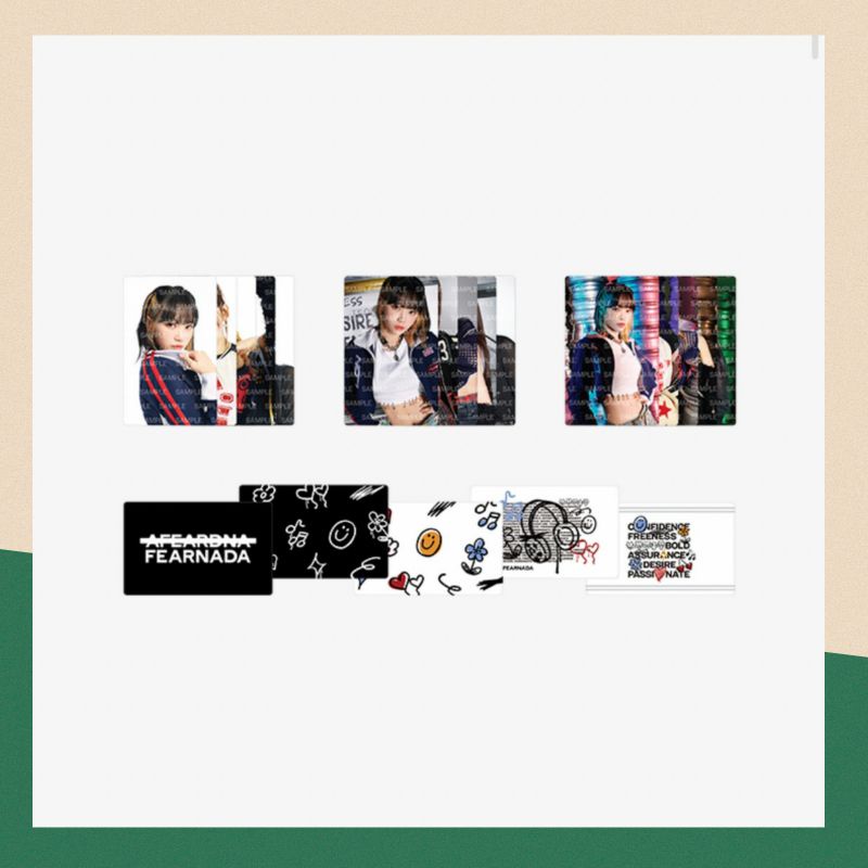 [Sharing] Photocard Le Sserafim Fearnada