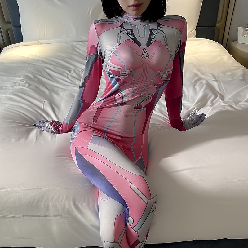 Kiana Rocket Girl Cosplay Kostum Daji Celana Kodok Zentai Sesuai dengan Orang Dewasa Baju