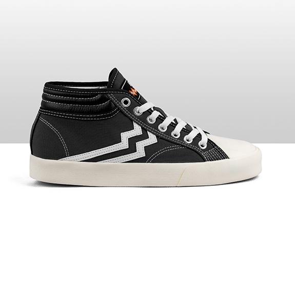 PALING LARIS Geoff Max Official - Maverick Mid Black White | Sepatu Pria