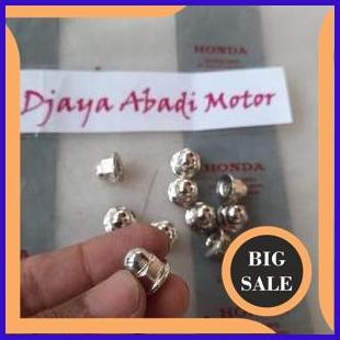 MUR TOPI MUR 6MM KUNCI 10 DRAT 6MM CHROME ORIGINAL HONDA 1M4R23 perkakas