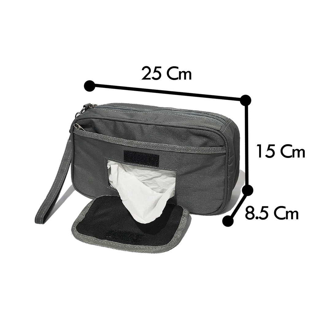 Tempat Make Up Murah Tas Kosmetik Waterproof Pouch Make Up Polos Travel Organizer tempat tisu mini