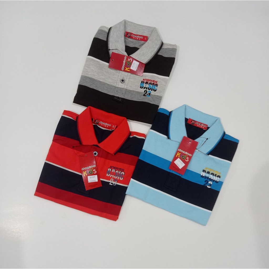 KRAH SALUR ANAK DOMINO/KAOS ANAK DOMINO/IVANKIDS