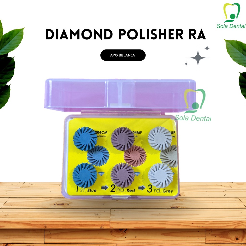 Jual Dental Twist Spiral Flex Composite Polishing Kit / Eve