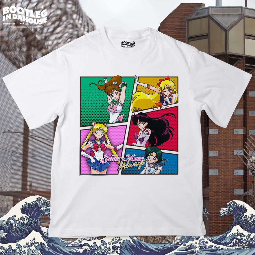 SAILOR MOON Oversize T-shirt / Kaos Oversize SAILOR MOON