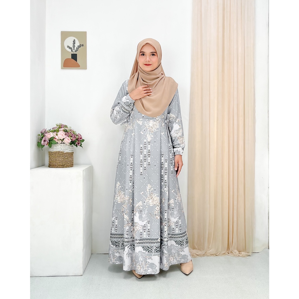 Haura Dress Meira Gamis Busui S- XXLJumbo Bisa Couple
