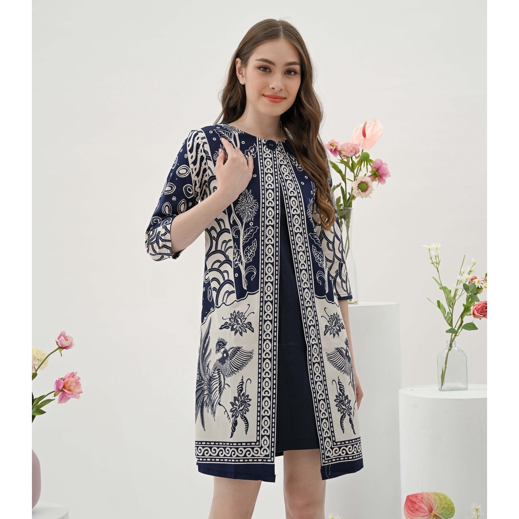 Hanoi - Erie Dress Batik Wanita