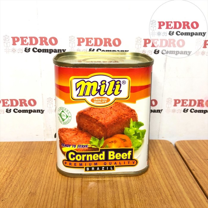 

MILI CORNED BEEF PREMIUM QUALITY BRAZIL 340 GRAM