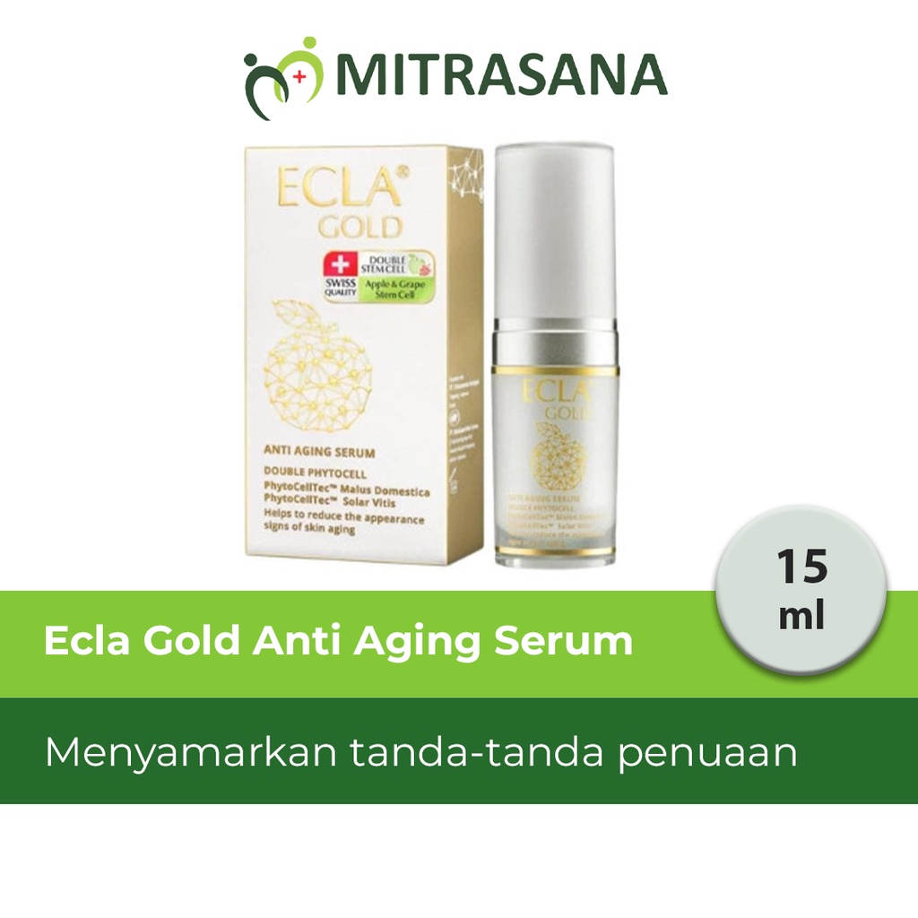 Ecla Gold Anti Aging Serum 15 Ml