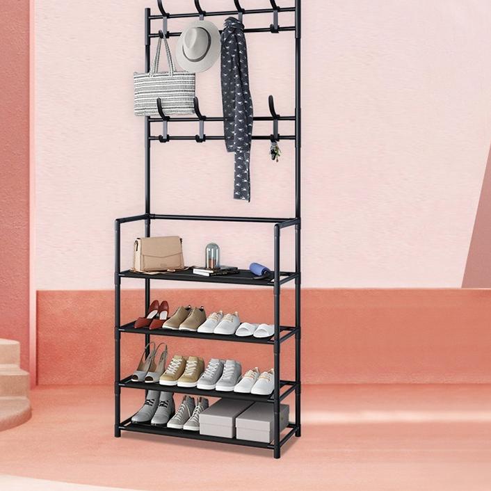 ✨SHOPEE MALL✨ (3KG) SHENAR RAK GANTUNGAN BAJU/RAK VENUS/STAND HANGER/RAK TOPI SEPATU TAS RAK SERBAGU