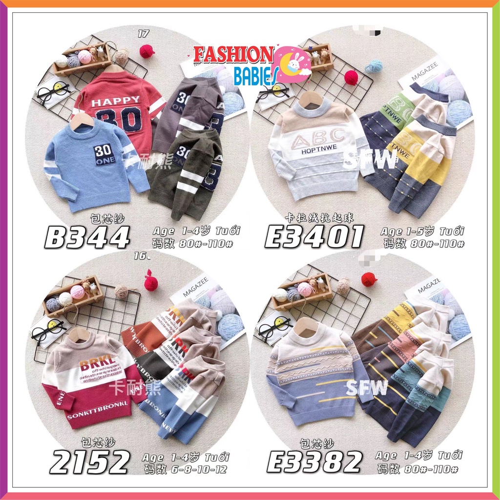 ❤ Fashionbabies ❤ SWEATER PREMIUM IMPORT ANAK LAKI LAKI 0-3 TH