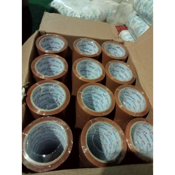 

LAKBAN PUTIH & COKLAT 45MM 90YARD