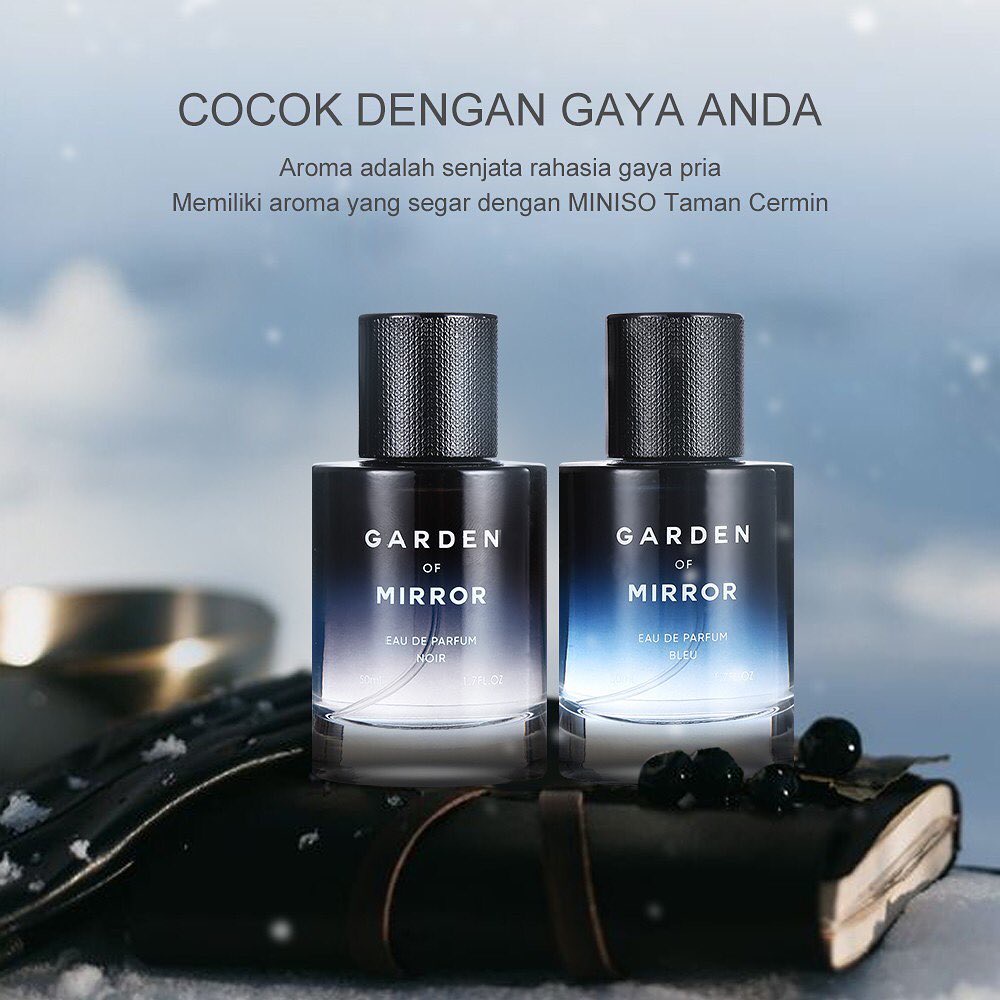 Miniso Parfum Pria Garden of mirror 50ml Parfum EDP
