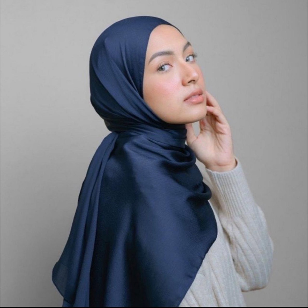 Promo!!! Pashmina Silk Cardenza Premium/Pashmina Malay Silk Texture Shawl Satin Credenza