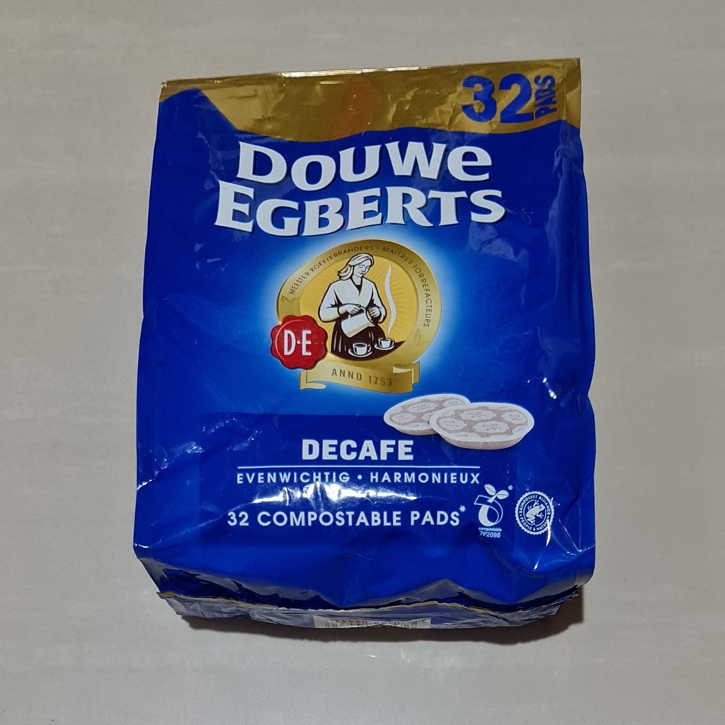 Douwe Egberts Decaf Balance 32 Compostable Coffee Pads