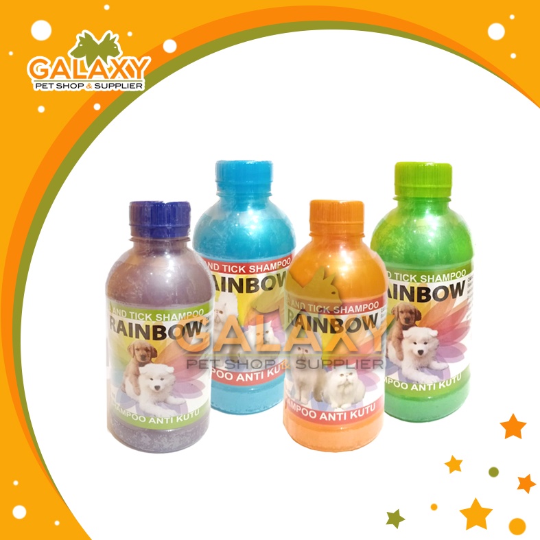 SHAMPO RAINBOW ANTI KUTU KUCING & ANJING