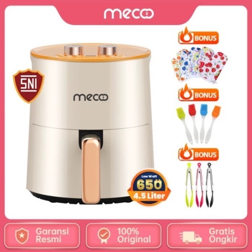 MECOO AIR FRYER Digital Manual Nx02 jx Nx02 dz Nx01 jx Pro Nx01 jx Nx 07 DZ Pro 4.5 L/5.5 L Hemat Listrik &amp; Anti Jeglek Mesin Penggorengan Tanpa Minyak