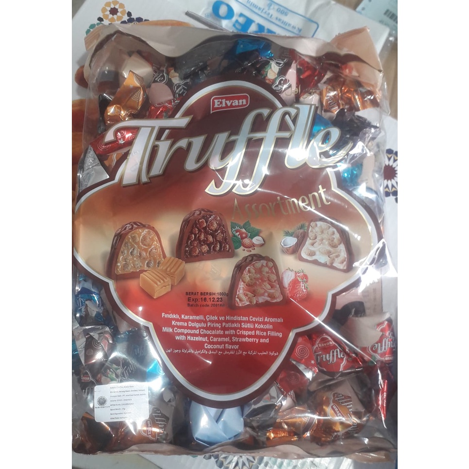 

Cokelat coklat Truffle 1kg impor Turki