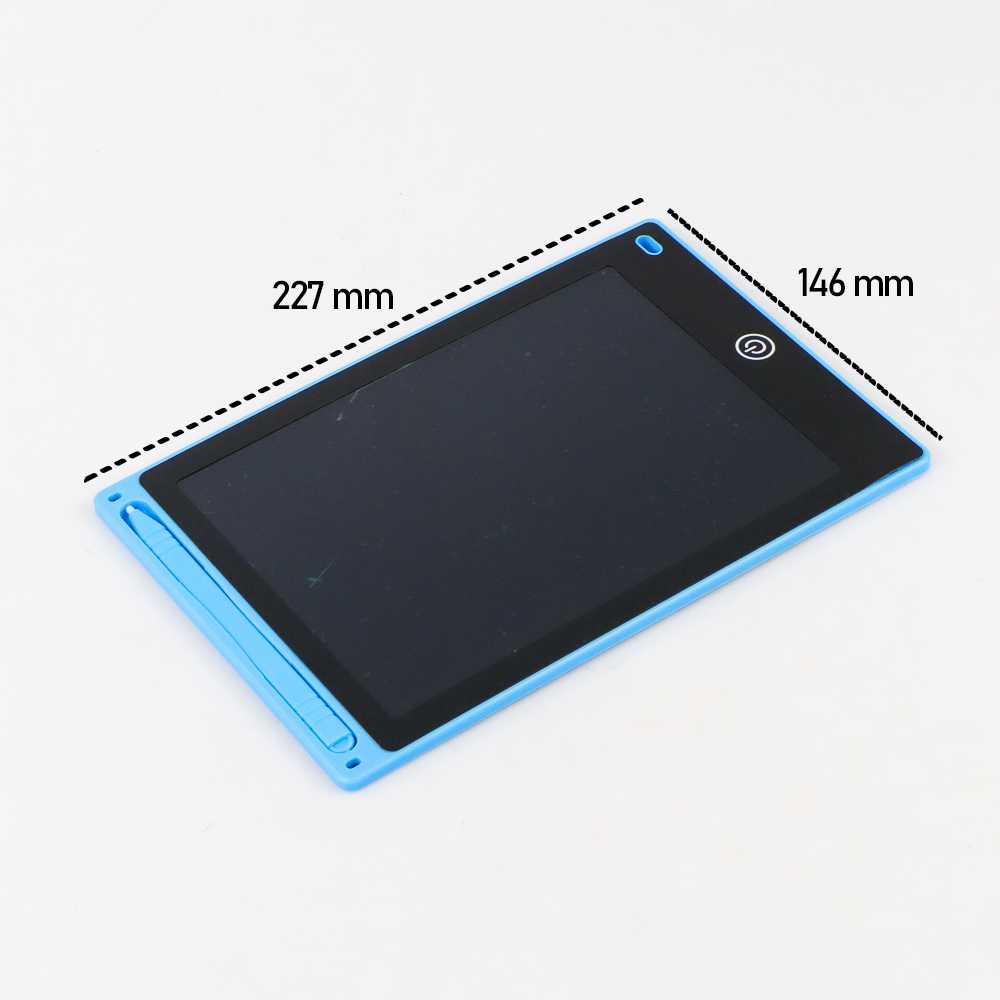 Papan Gambar Digital LCD Drawing Graphics Tablet Colorful 8.5 Inch - RO85 - Blue