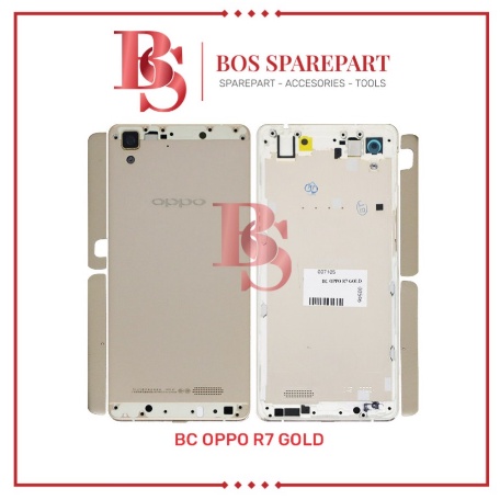 TUTUP BELAKANG OPPO R7 GOLD / BACK DOOR / BACK COVER