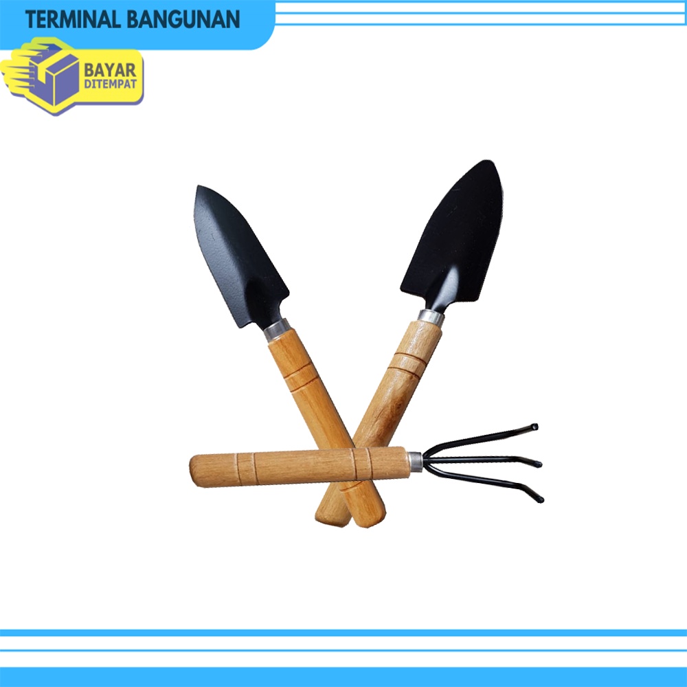 ALAT BERKEBUN SET 3 PCS-GARDEN TOOLS-TANGGUNG