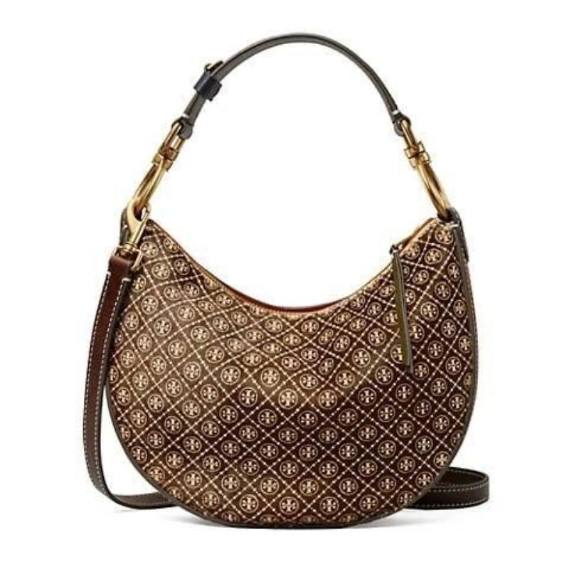 TB Monogram Rafia Bucket tb