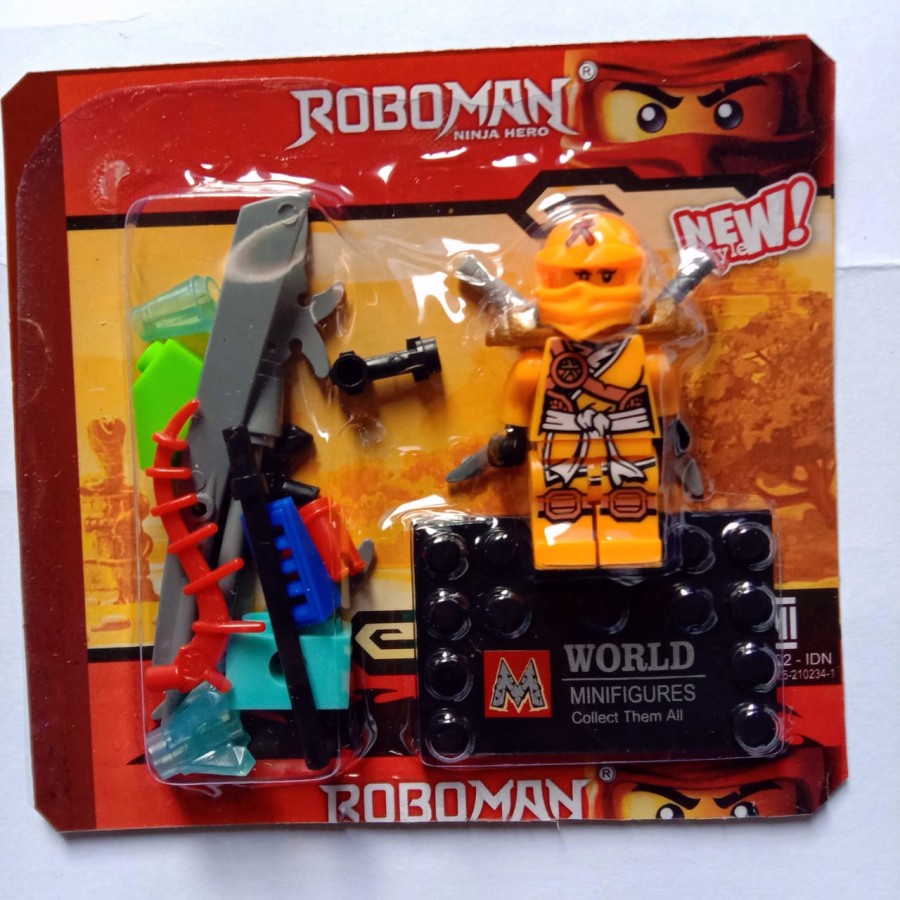 ROBOMAN Ninja HERO NEW STYLE EDUKASI MAINAN ROBOMAN