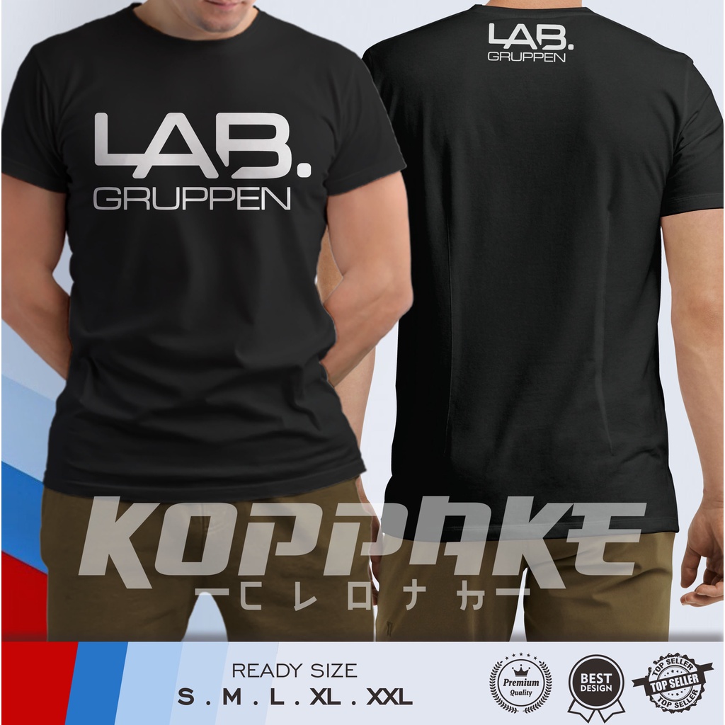 Kaos Baju LAB. GRUPPEN Audio Kaos Distro