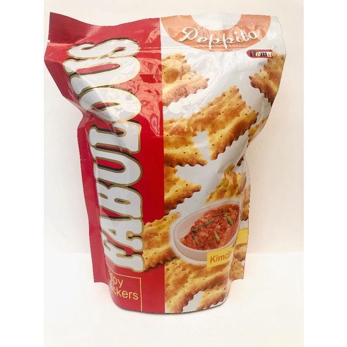 

Peppito Fabulous Crispy Crackers 200g Kimchi Flavor