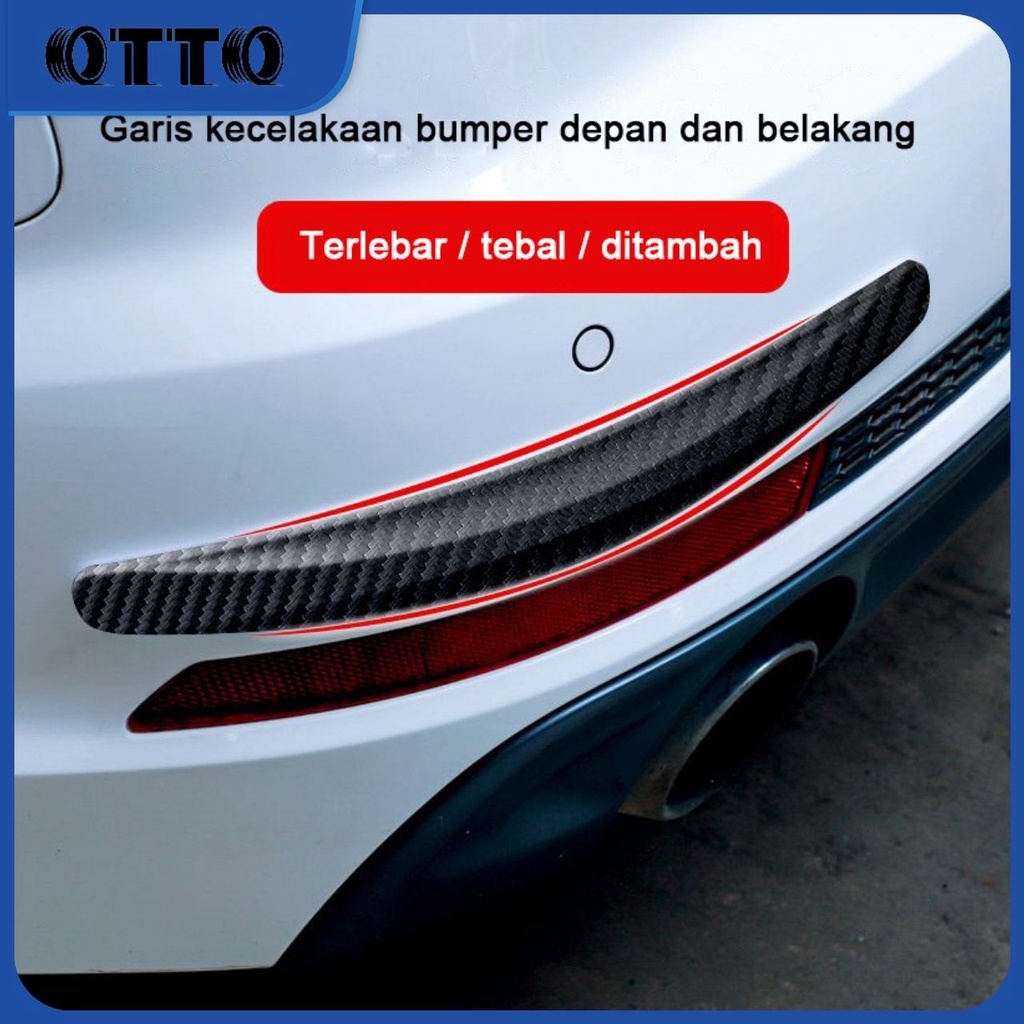 TM [OTTO] Karet Pelindung Bumper Mobil Stiker Pelindung Car Bumper Protector Anti Tabrakan Strip