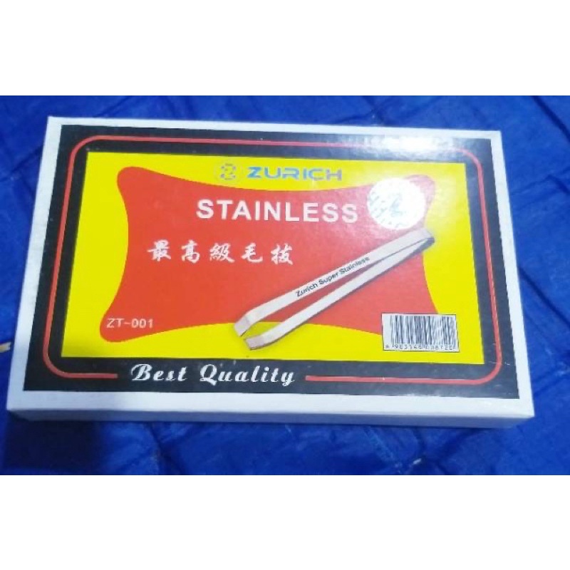 CS1-Pinset Stainless Model Jadul Polos / Alat Pencabut Penjepit Bulu Alis Uban Ketiak Kumis Jenggot / Tweezer Premium Satuan Ecer