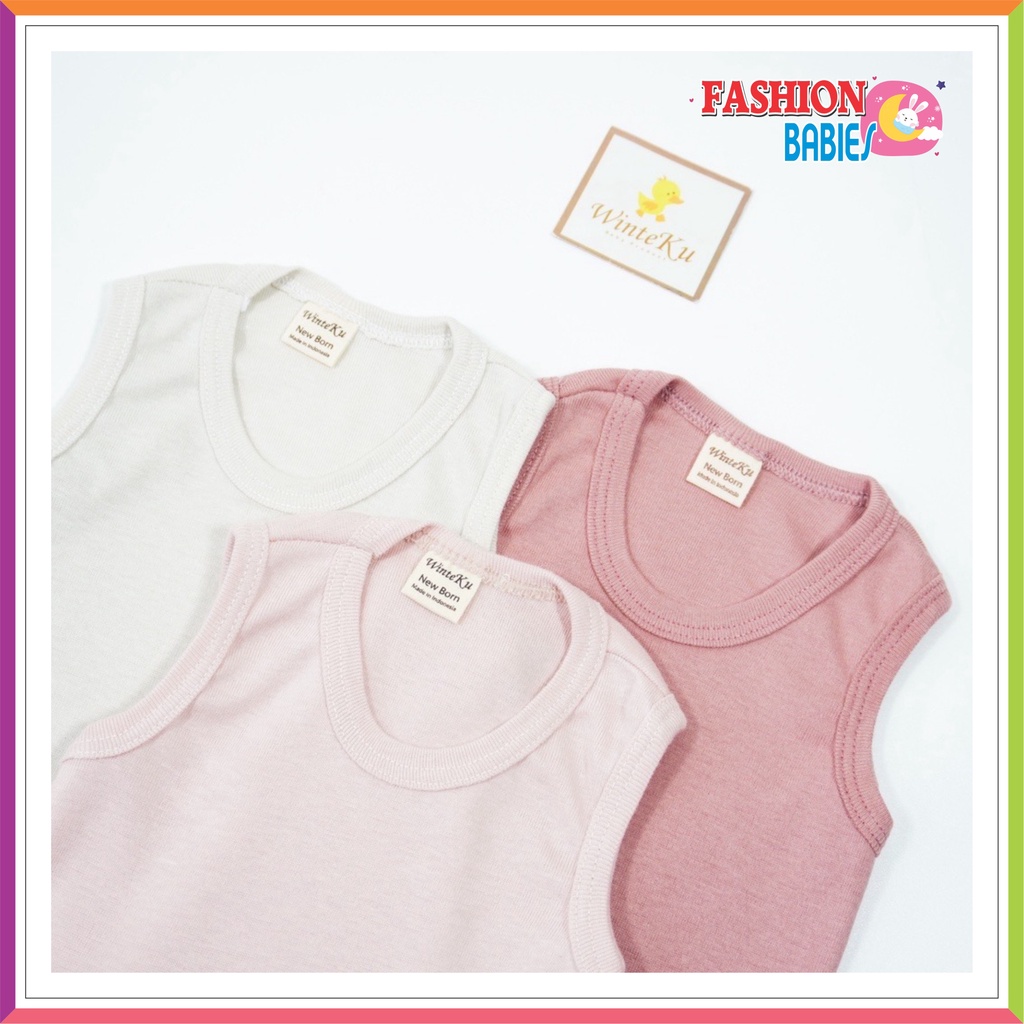 WINTEKU SINGLET BASIC POLOS | ATASAN SINGLET KAOS DALAM ANAK ❤ Fashionbabies ❤