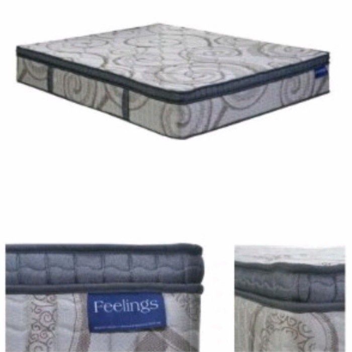 Springbed ROMANCE New Plushtop Boston 120x200 (Promo Harga)