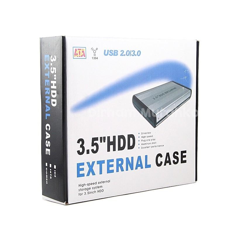 Paket HDD HARDISK HARDDISK KOMPUTER 500GB Plus CASE 3.5 EXTERNAL PC