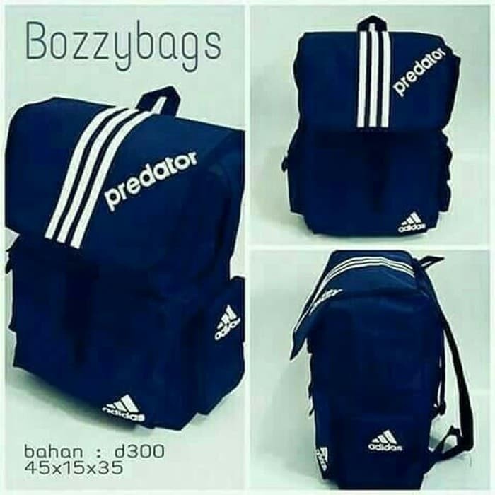 Backpack Pria Adidas Predator Pria Wanita X8V4 Tas Terkini Kerja Fashion minimalis Gendong korean st