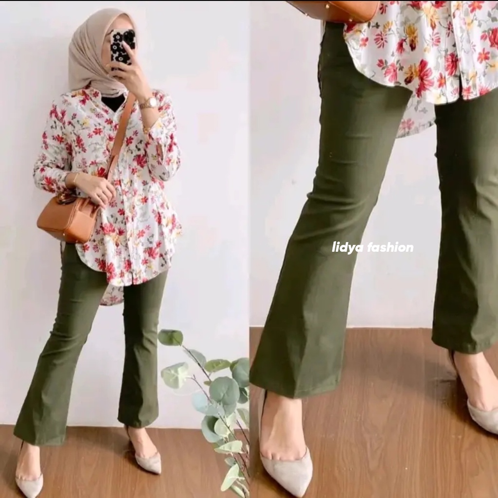 Cutbray Basic Pants Premium - Celana Cutbray Bahan Katun Twill Combat Premium Stretch