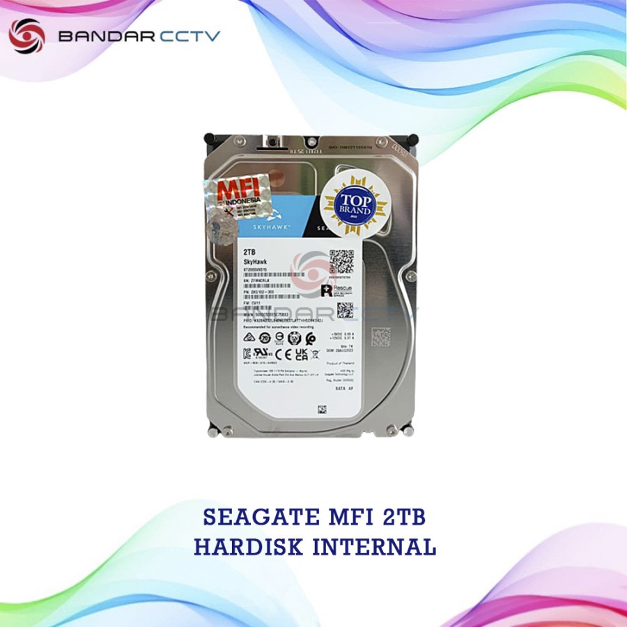 HARDDISK INTERNAL 2TB SEAGATE SKYHAWK MFI 3.5&quot;