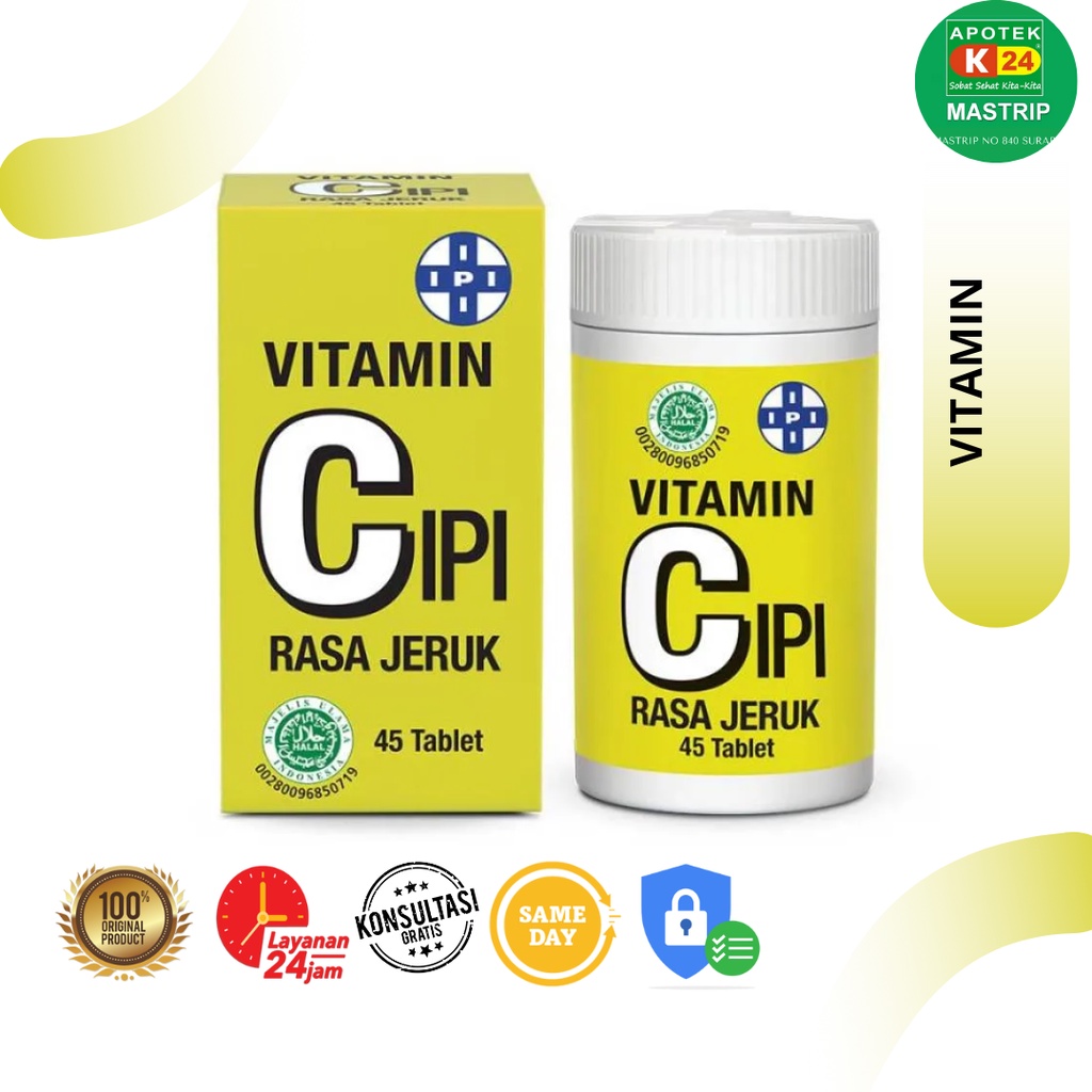 VITAMIN C IPI DEWASA 45 TABLET