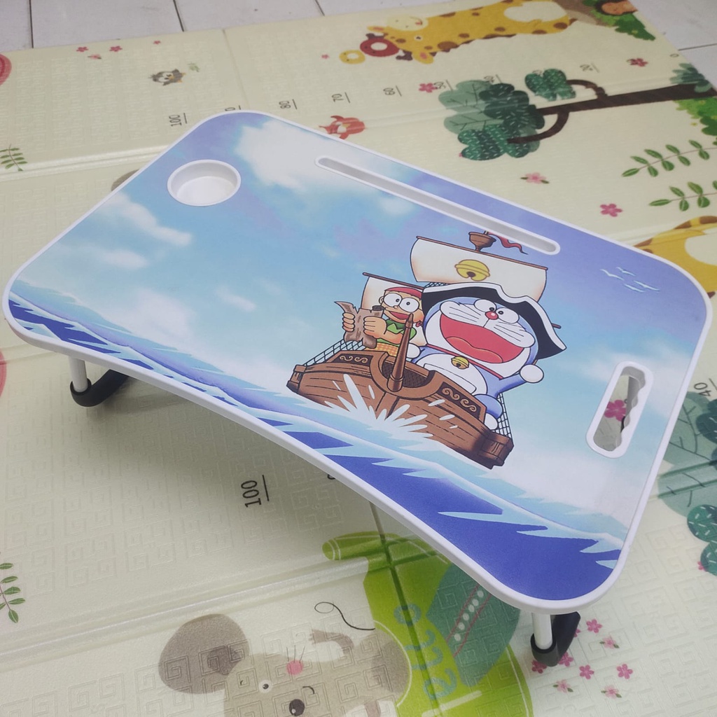 MEJA LIPAT DORAEMON/MEJA LAPTOP/MEJA LIPAT ANAK/MEJA LIPAT LAPTOP