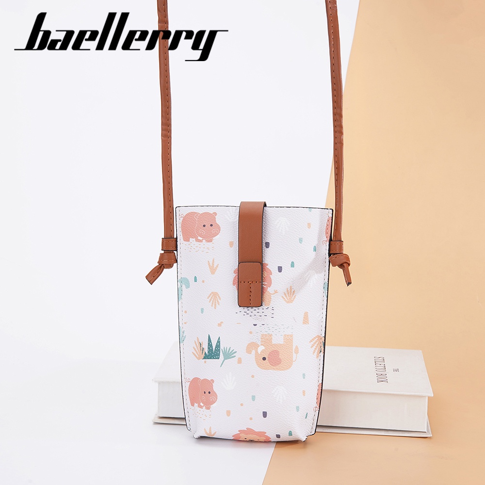 BAELLERRY N8902 Tas Selempang Wanita Tas Handphone Bahan Kulit PU Leather Premium WATCHKITE WKOS